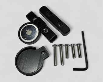 Under-Saddle mount suitable for an Apple AirTag