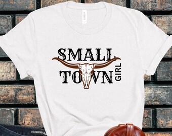 Country Western tee Women's Country shirt Womens t-shirt Ladies shirt Graphic t shirt Longhorn shirt Cowgirl shirt Cowboy tshirt gift