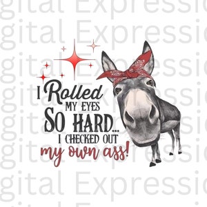 Funny Donkey PNG File JPG File Instant Download Printable Png Download Coffee Mug Png Donkey png Funny Donkey t shirt Design png graphic png