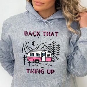 Camping Hoodie, Camping Sweatshirt, Camp hoodie, Camp Sweatshirt, Summer shirt, Grilling shirt, Grill hoodie, Mountain hoodie, Gift for her