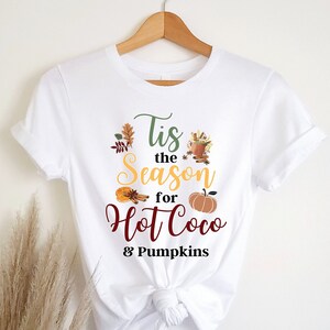 Autumn Vibes T-Shirt: Women&#39;s Fall Harvest Tee