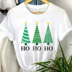 HO HO HO Christmas tshirt Merry Christmas shirt Womens Christmas Lights tshirt for Christmas Holiday shirt Christmas Party t-shirt Holiday