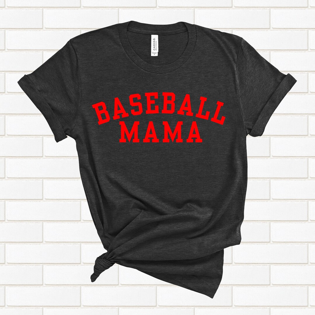 Baseball Mama Shirt Womens Baseball Shirt Moms Baseball Etsy