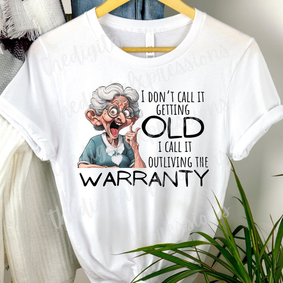 Funny Old Lady T-shirt: Sarcastic Grandma Gift - Etsy