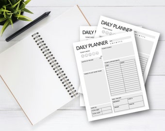 Self Care Tagesplaner - Organisieren Sie Ihren Tag mit dieser To Do Liste zum Downloaden!