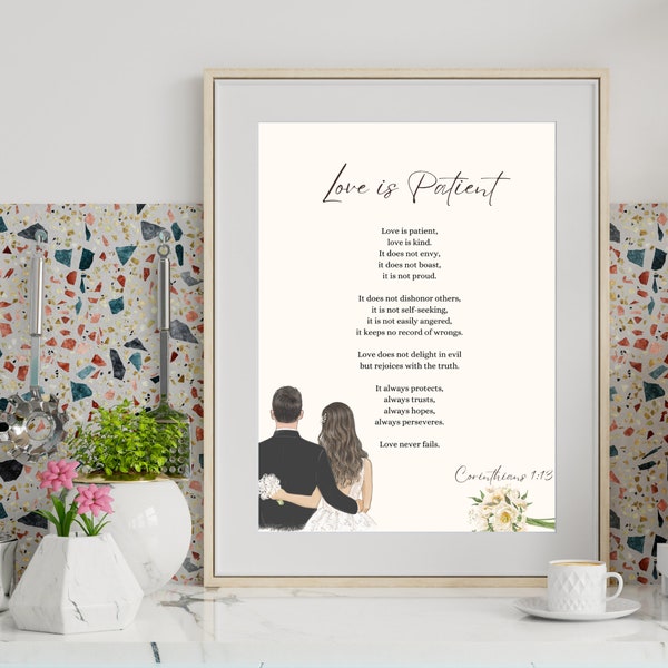 Your Own Words in a Bespoke Design | Your Favourite Poem, Wedding Vows or Song Lyrics | Perfect Gift for Valentine's Day | Under 10 Pounds