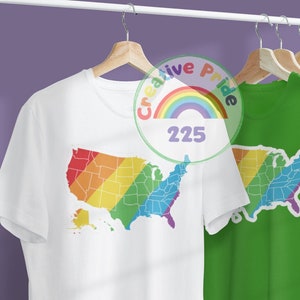 US Rainbow Map