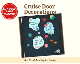 Cruise Door Decorations Printable Ultimate Magnet Bundle PDF - Etsy