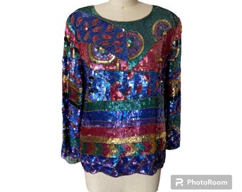 Joseph Le Bon Sequin Blouse