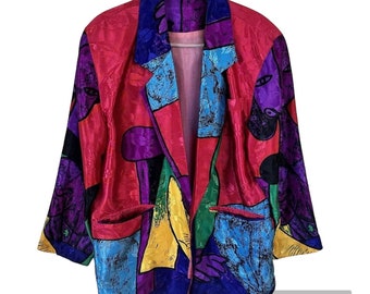 Vintage 80’s Picasso Blazer