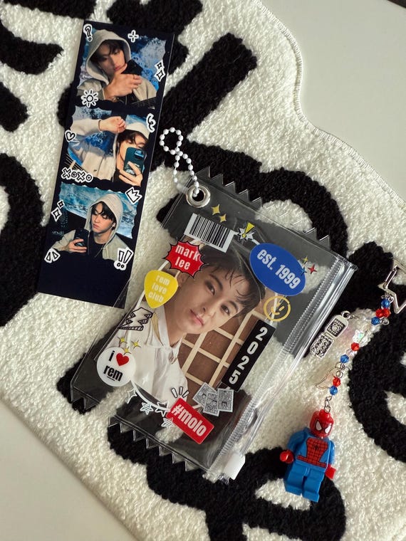 REM PVC Trinket Pouch: Mark Lee NCT Photocard Holder - Etsy
