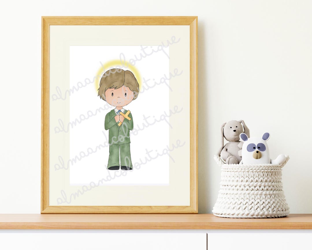 St. Dominic Savio Print DIGITAL DOWNLOAD | Saint Decor | Catholic Saint ...