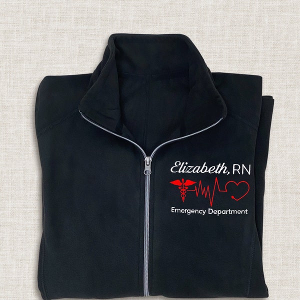 Embroidered Jacket Etsy