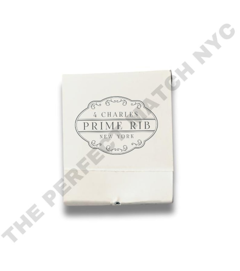 4 Charles Prime Rib [digital Download] Matchbook Print - Etsy