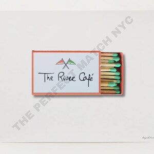The River Café [Matchbook Print]