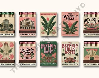 NYC Cocktail Bars [digital Download] Matchbook Print - Etsy