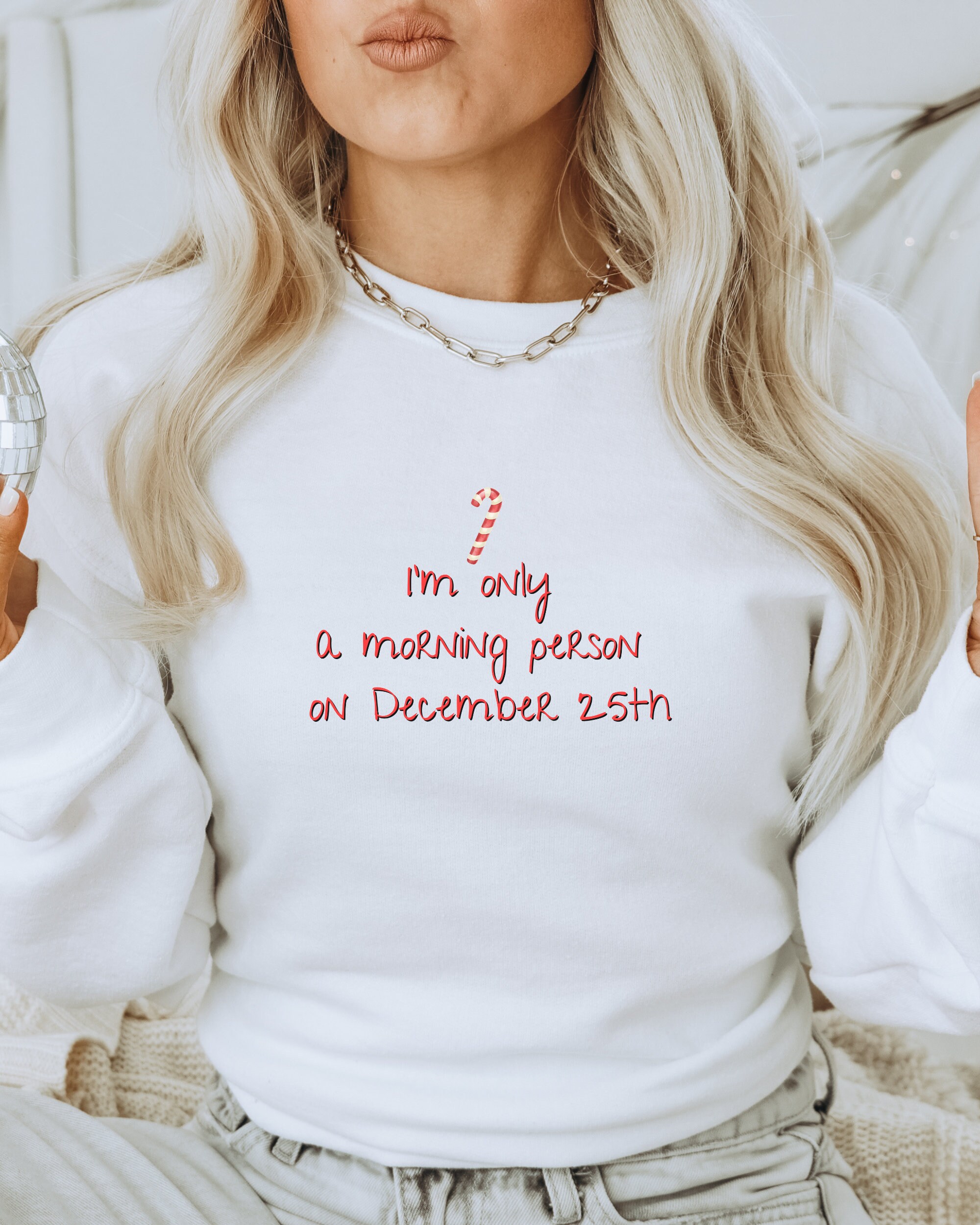 Christmas Guard Sequined Loose Casual Sweatshirt
