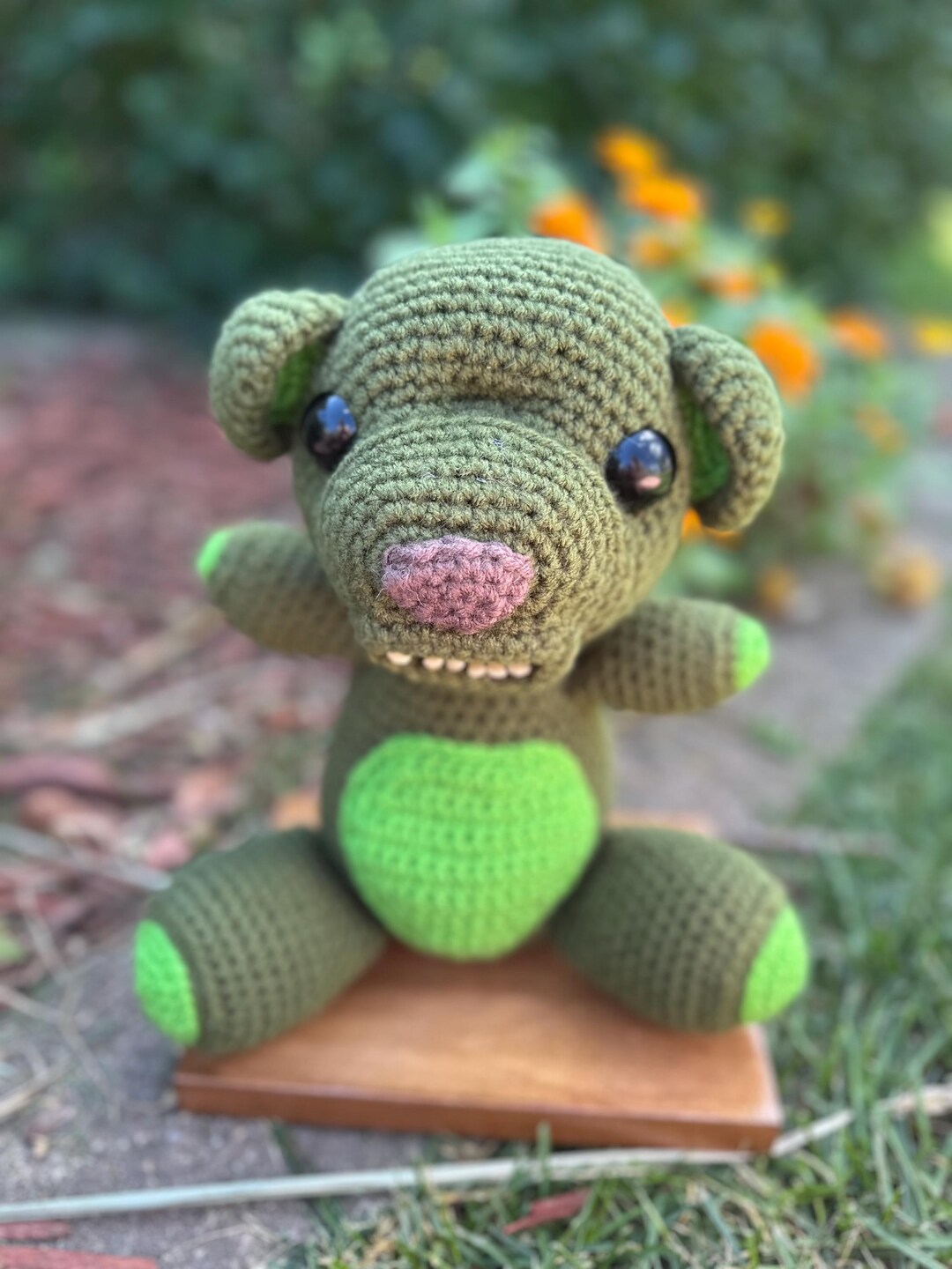 Unique Teddy Bear With Human-like Teeth - Etsy