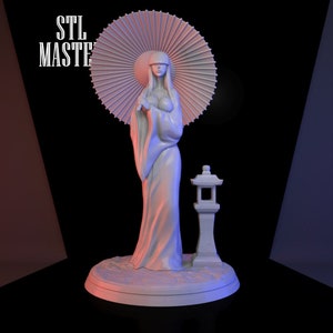 Kuchisake Onna 3D Print STL File for 3D Printing, Instant Download Drive Link