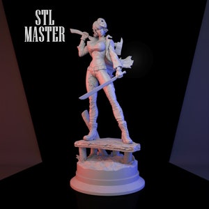 JASON1 3th Girl 3D Print STL File for 3D Printing, Instant Download Drive Link
