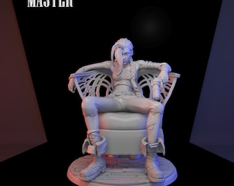 Jinx movie figure 3D Print STL File for 3D Printing, Instant Download Drive Link
