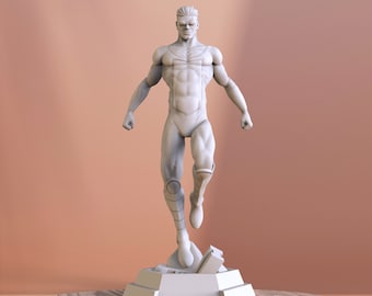 Xmen Invincible  3D Print STL File for 3D Printing, Instant Download Drive Link