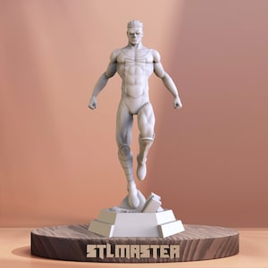 Xmen Invincible  3D Print STL File for 3D Printing, Instant Download Drive Link