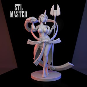 Eliza girl magic 3D Print STL File for 3D Printing, Instant Download Drive Link