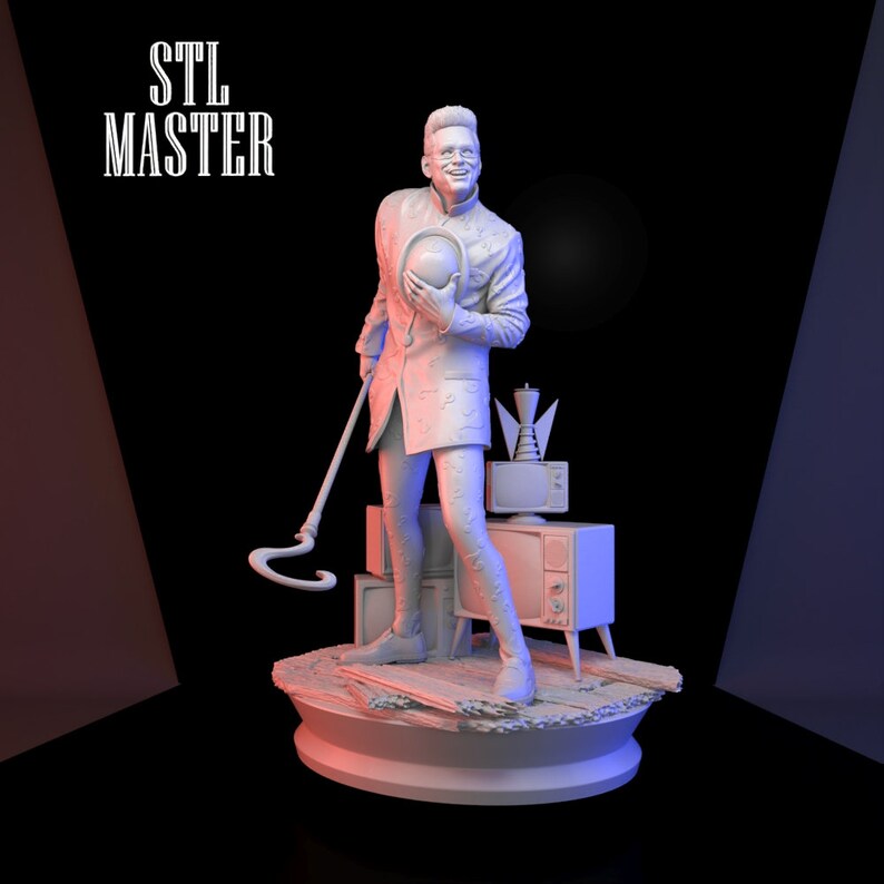 Riddler 3D Print STL File for 3D Printing Instant Download - Etsy