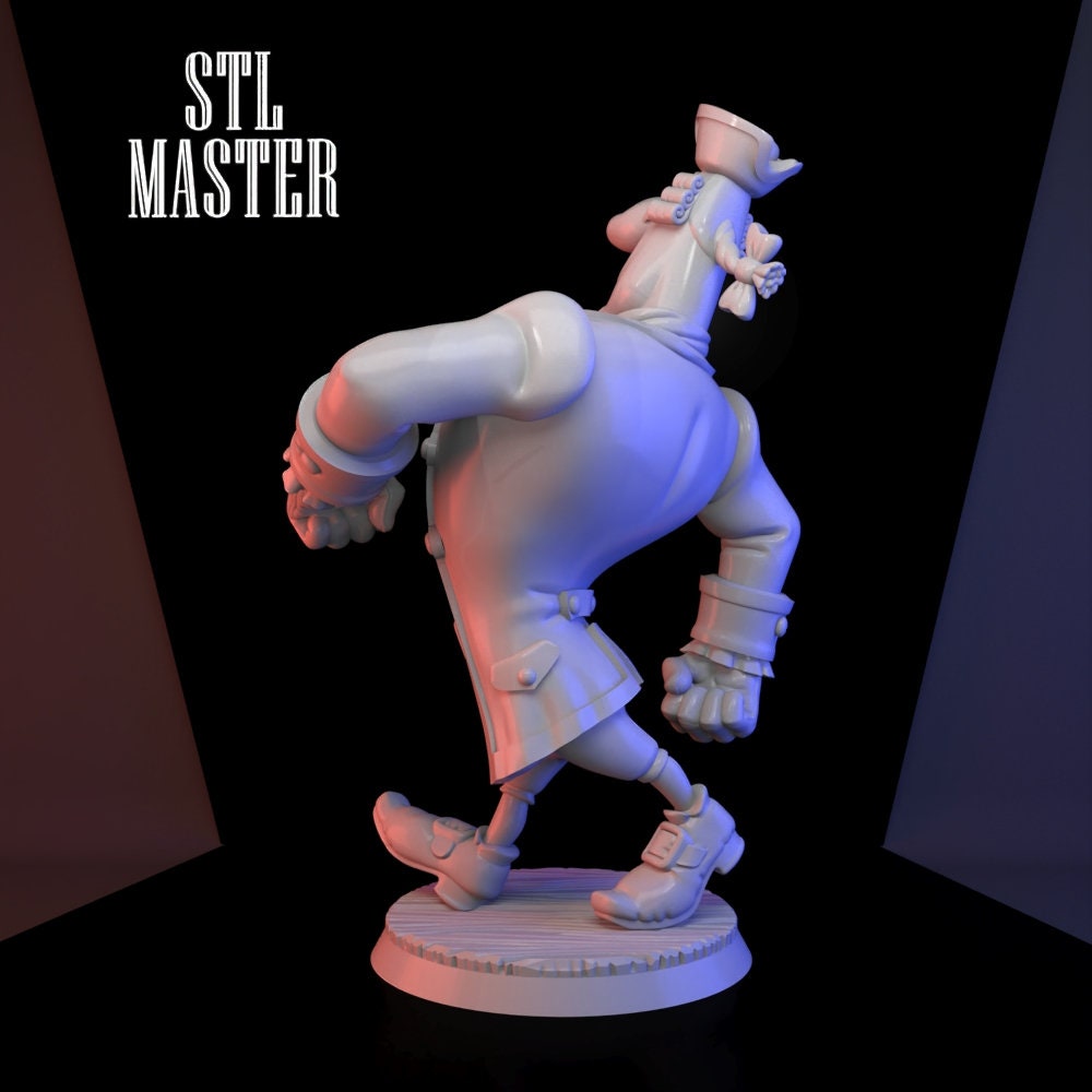 STL file doctor livesey phonk walk miniature 🩺・3D printer design