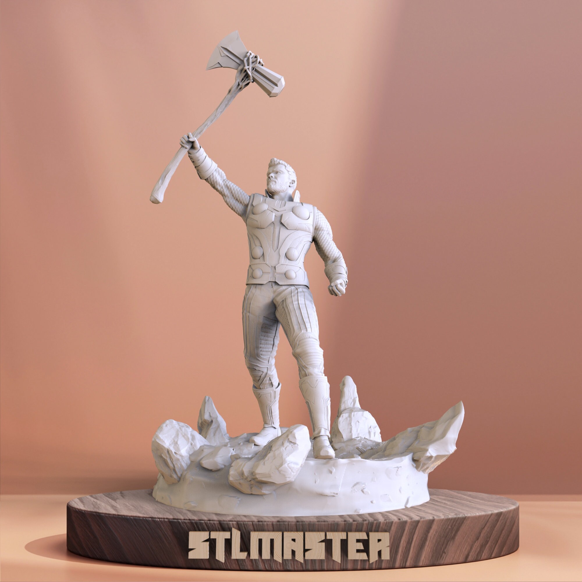 Thor God of Thunder Marvel - STL files for 3D Printing