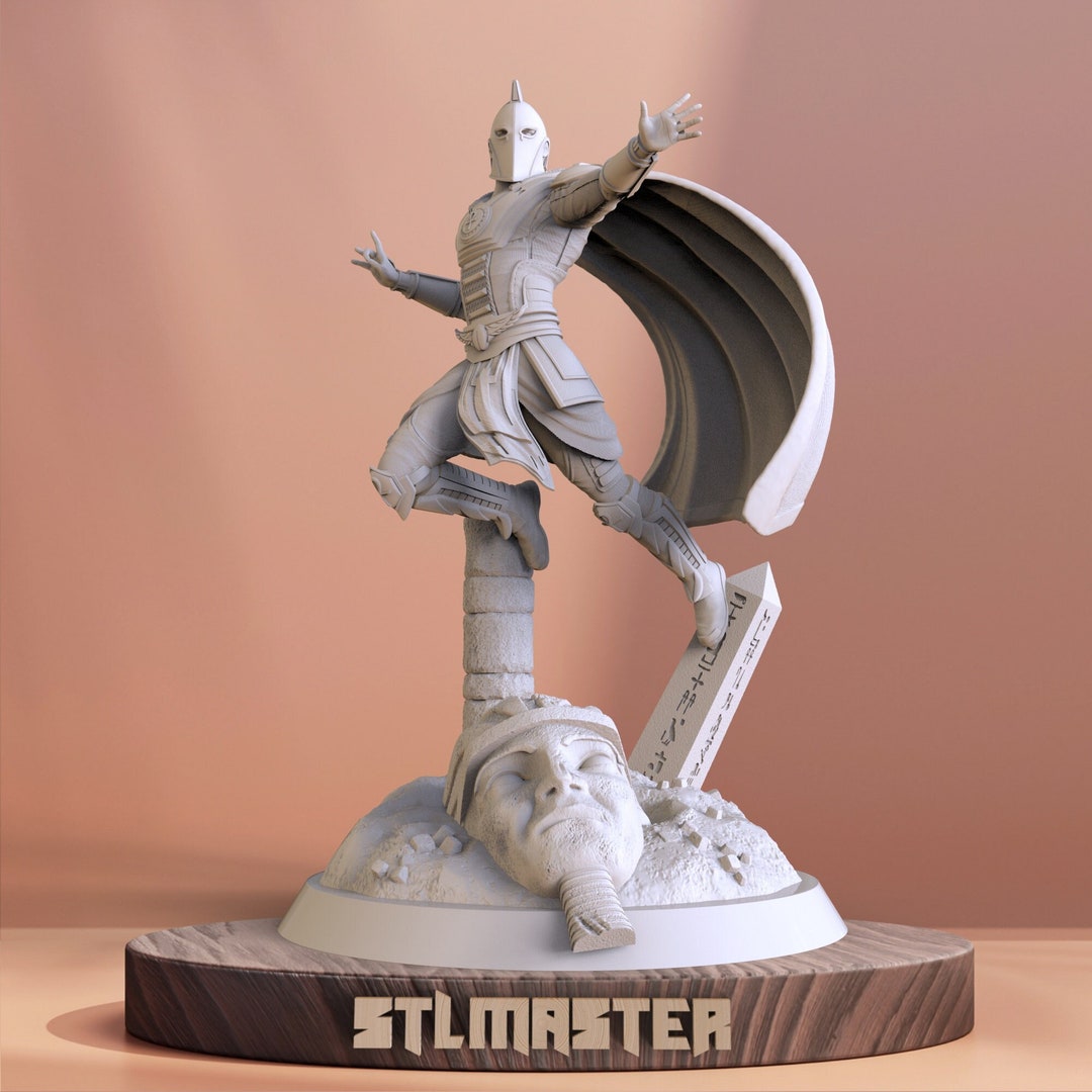 Dr Fate 3D Print STL File for 3D Printing, Instant Download Drive Link ...