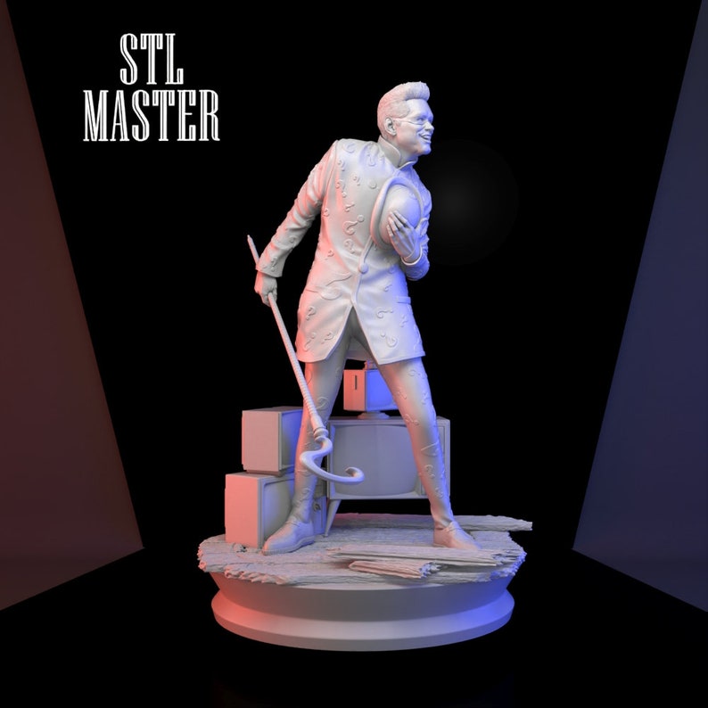 Riddler 3D Print STL File for 3D Printing Instant Download - Etsy