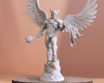 Hawkman Stl 3D Print STL File for 3D Printing, Instant Download Drive Link