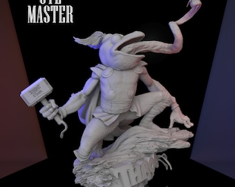 Throg 3D Print STL File for 3D Printing, Instant Download Drive Link