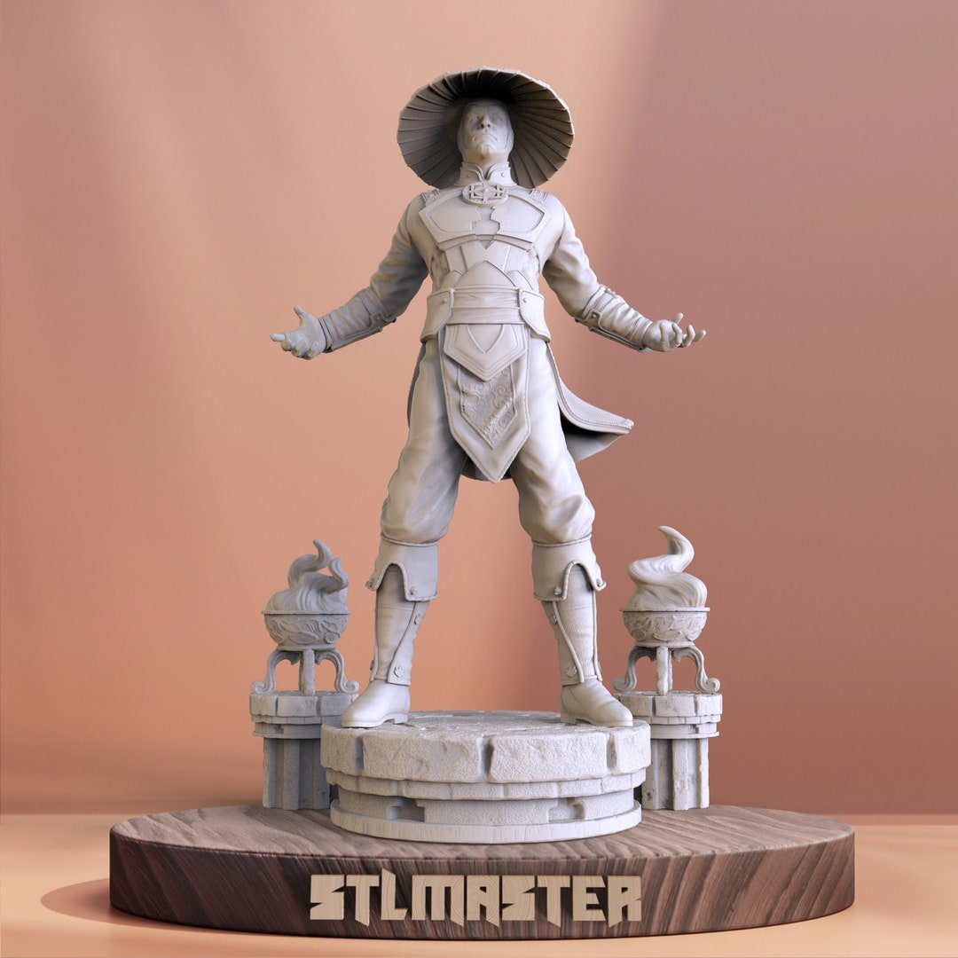 Raiden 3D Print STL File for 3D Printing, Instant Download Drive Link ...