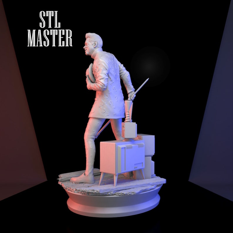 Riddler 3D Print STL File for 3D Printing Instant Download - Etsy
