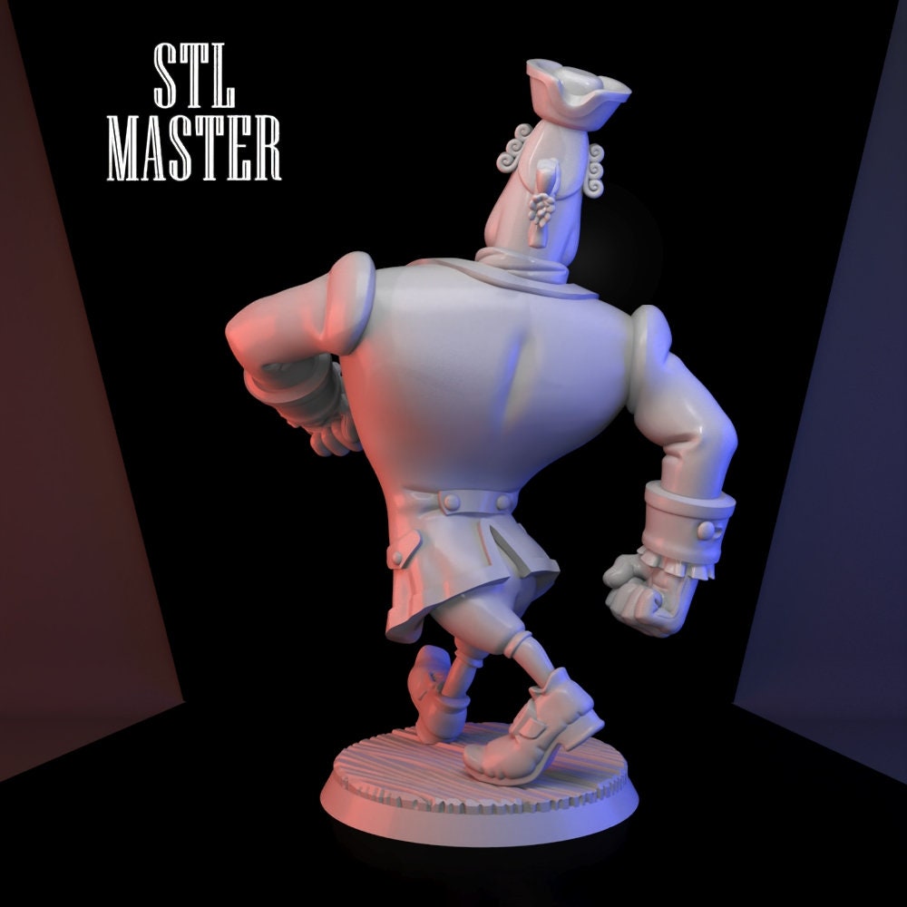 STL file doctor livesey phonk walk miniature 🩺・3D printer design