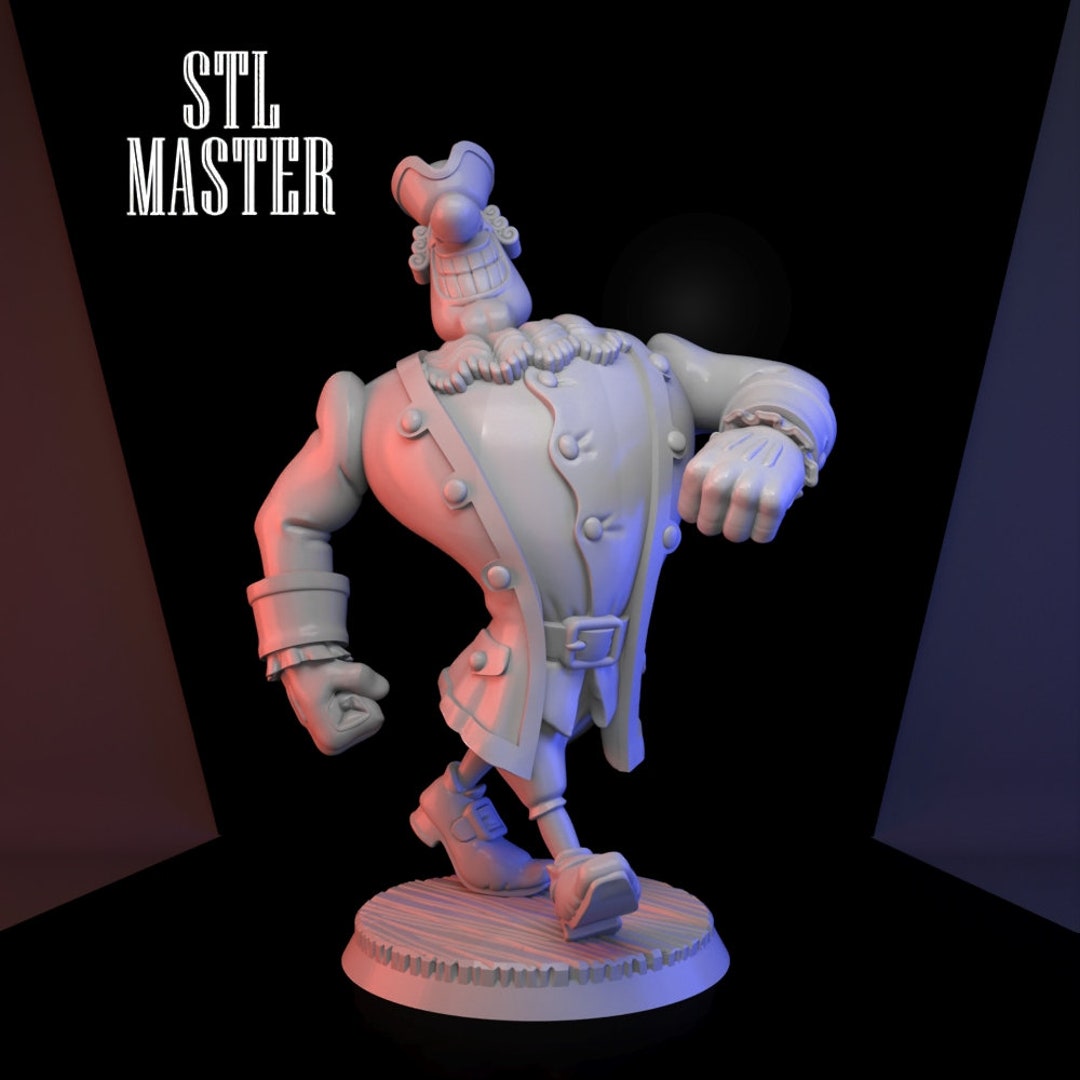 ArtStation - Dr. Livesey / Fanart for 3d print.