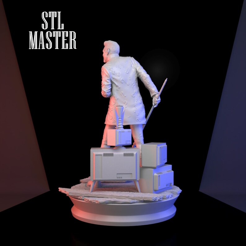 Riddler 3D Print STL File for 3D Printing Instant Download - Etsy