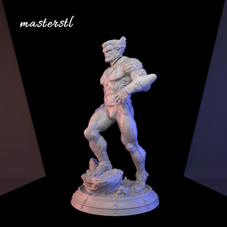 Beast 3D Print STL File for 3D Printing Instant Download - Etsy