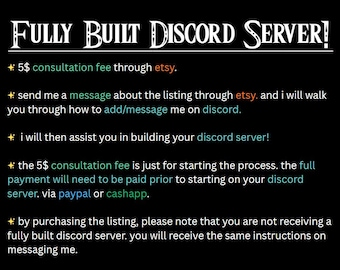 Discord Server Consultation For Gaming/Streaming Communities