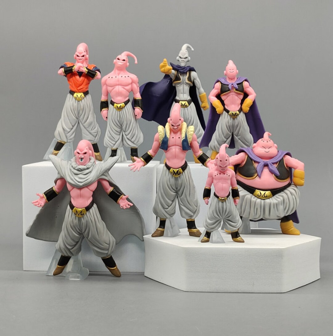 Dragon Ball Majin Buu Action Figures DBZ Super Saiyan Figure Set PVC  8PC/Set