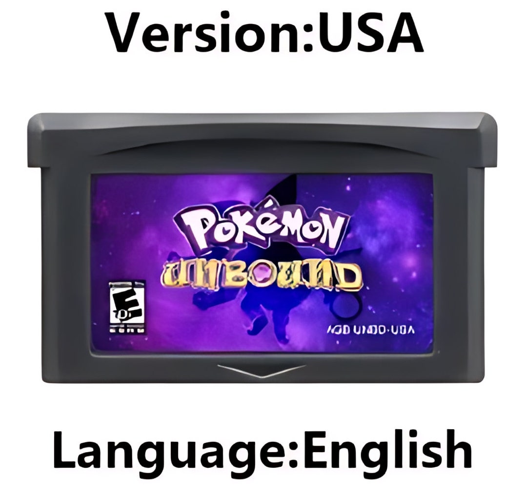 Pokemon Unbound Version Rom Hack Etsy