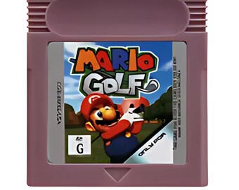 Mario Golf Nintendo Gameboy Color (GBC) Video Game - Etsy