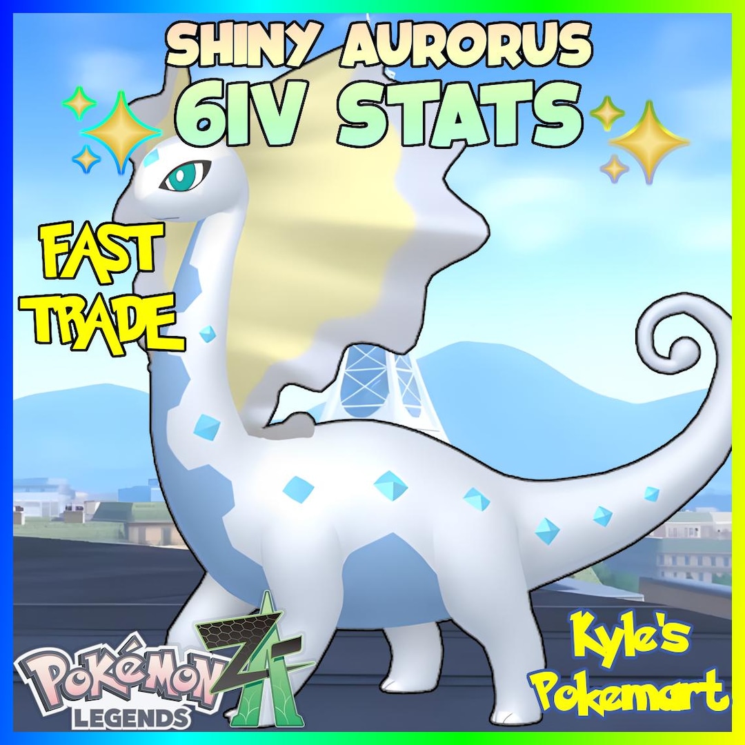 Shiny 6IV Aurorus EV D Pokemon Legends Z A pokemon Legends ZA shiny-6iv-aurorus-ev-d-pokemon-legends-z-a-pokemon-legends-za