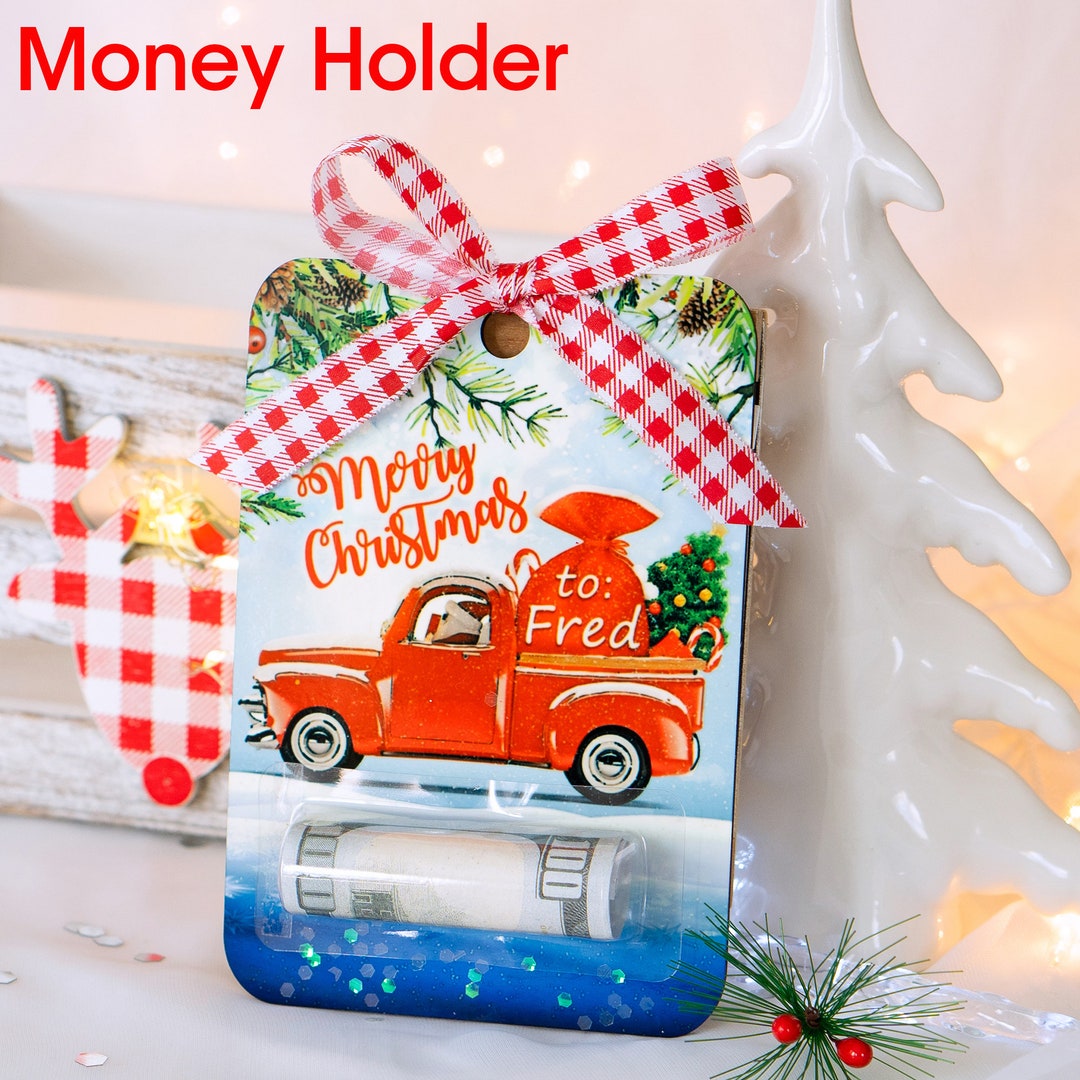 Personalized Christmas Money Envelopes for Gift Personalized Etsy