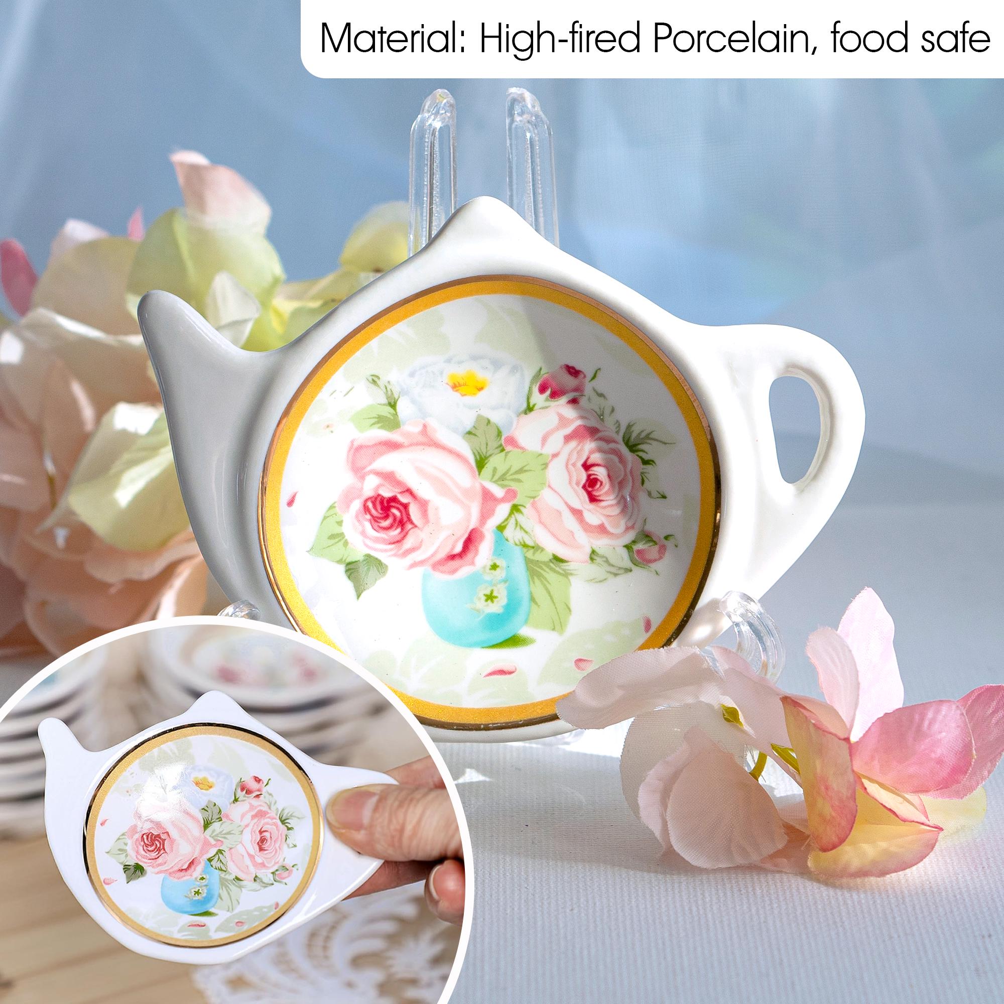 Gift Set for Tea Lover High Tea Party Favor Mug Tea Bag Holder and ...