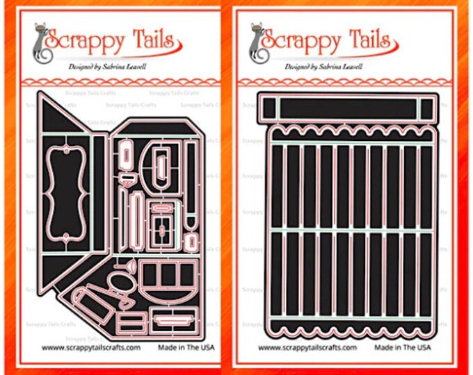 Die Set, Scrappy Tails Crafts, A7 Storefront Pop up Card Metal Craft ...