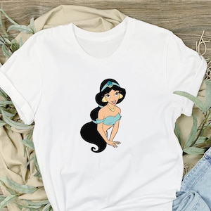 Adorable Jasmine T-Shirt, Disney Princess Shirt, Pretty Aladdin T-Shirt, Disneyland Tees, Man Shirt T, Woman Shirt T, Holiday T, Gift Outfit